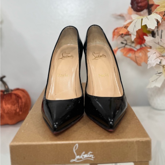 Christian Louboutin -Style PIGALLE FOLLIES 100MM NAPPA COLOR black-  size 36.5EU - Picture 6 of 10